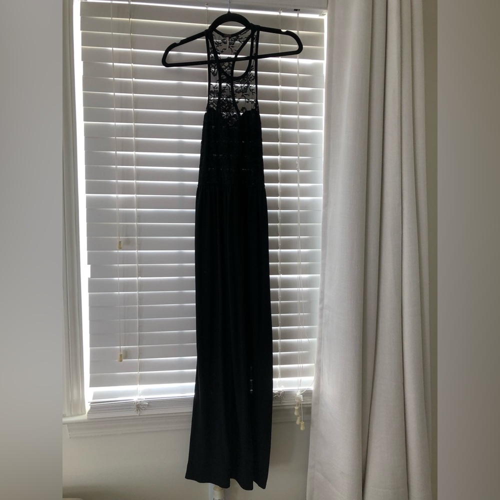 Lace top dress